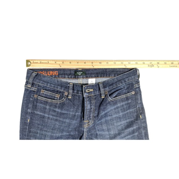 J Crew Women's Hipslung Stretch Jeans Sz 30 R - Picture 5 of 7